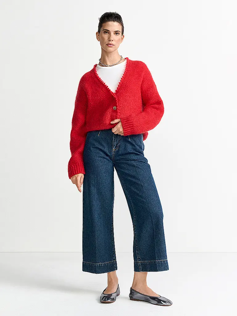 RICH & ROYAL | Strickjacke | rot