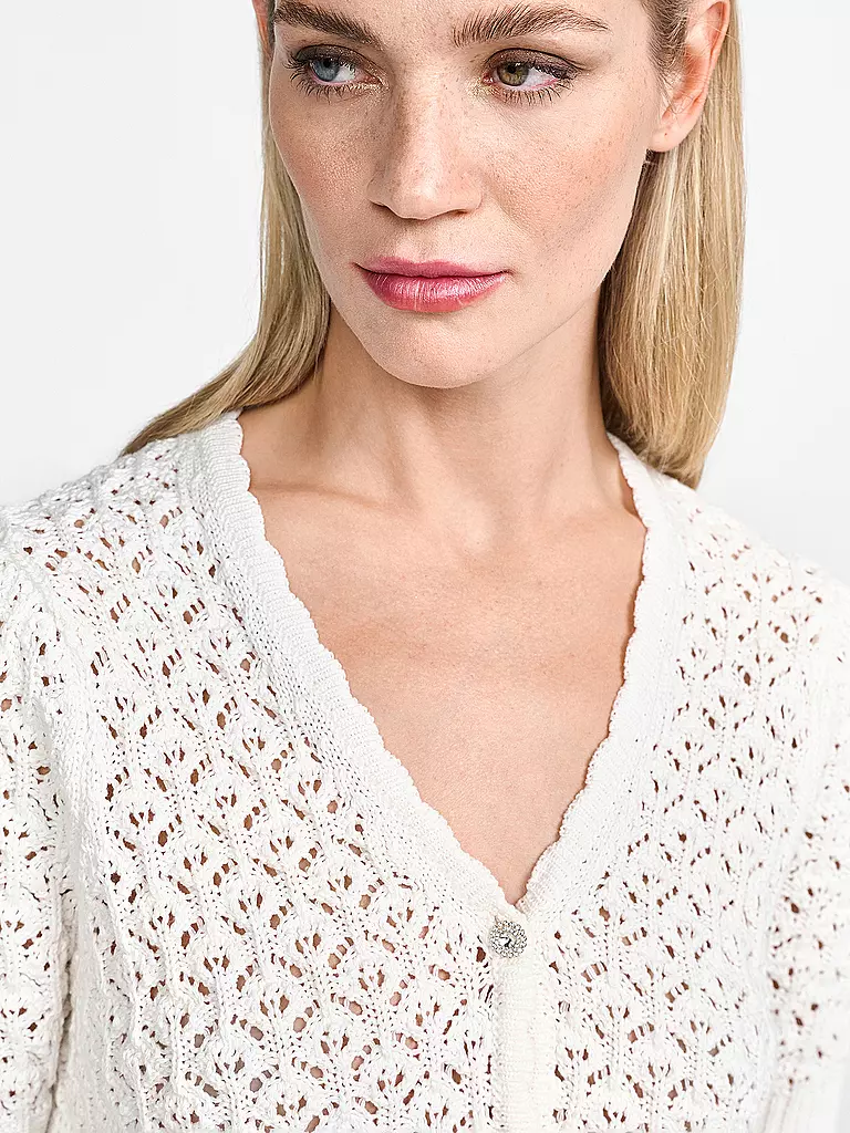 RICH & ROYAL | Strickjacke | creme