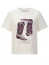 RICH & ROYAL | T-Shirt  | creme