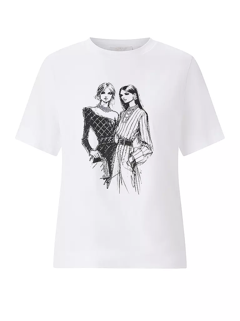RICH & ROYAL | T-Shirt  | Weiss