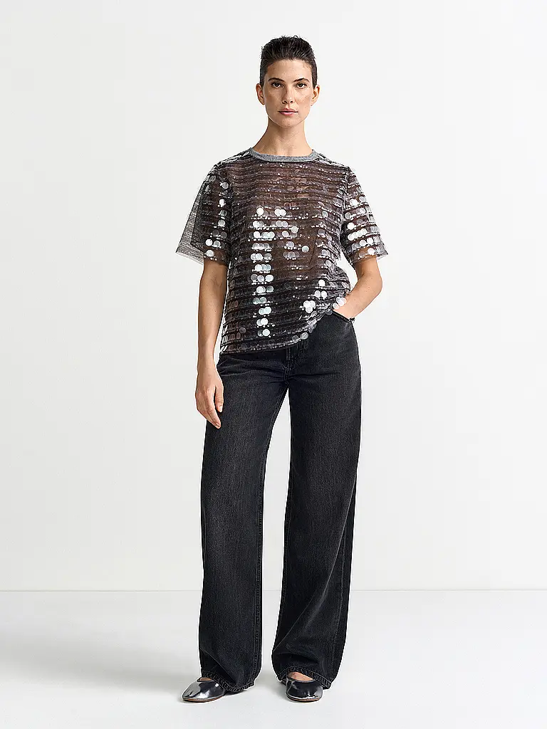 RICH & ROYAL | T-Shirt  | grau
