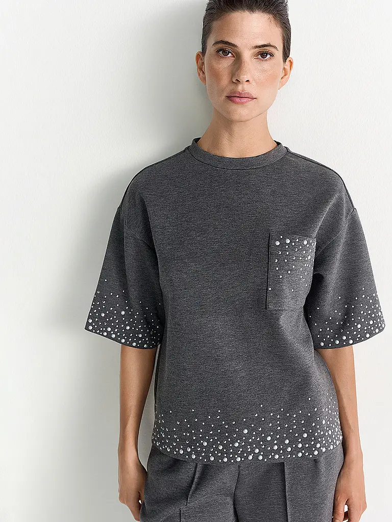 RICH & ROYAL | T-Shirt  | grau