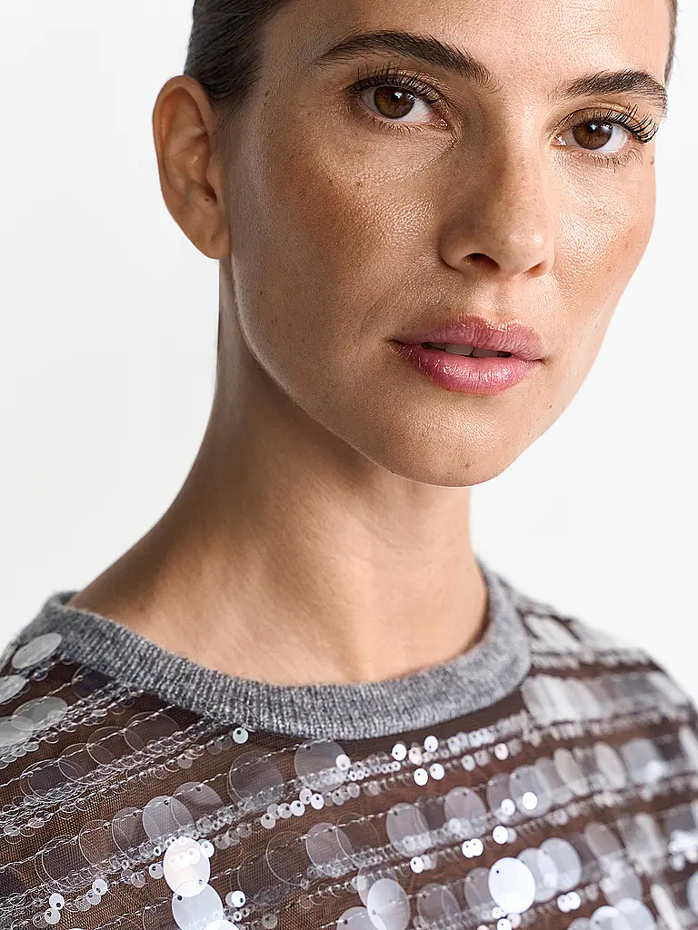 RICH & ROYAL | T-Shirt  | grau