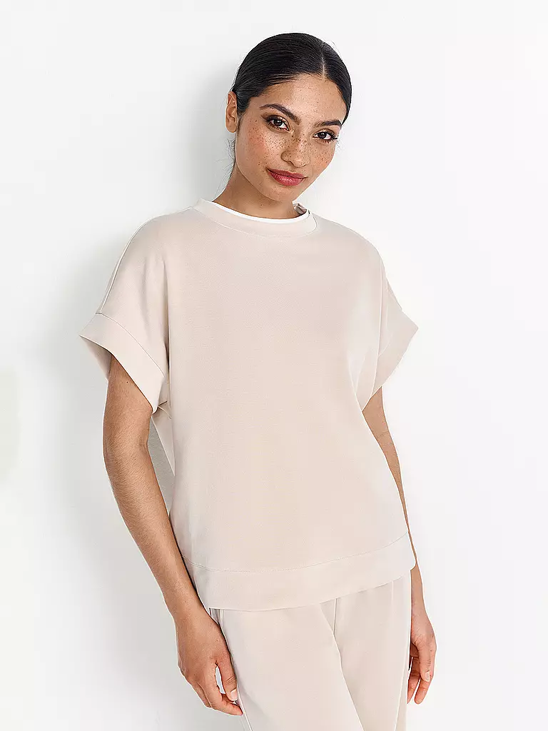 RICH & ROYAL | T-Shirt T PEACHED | weiss