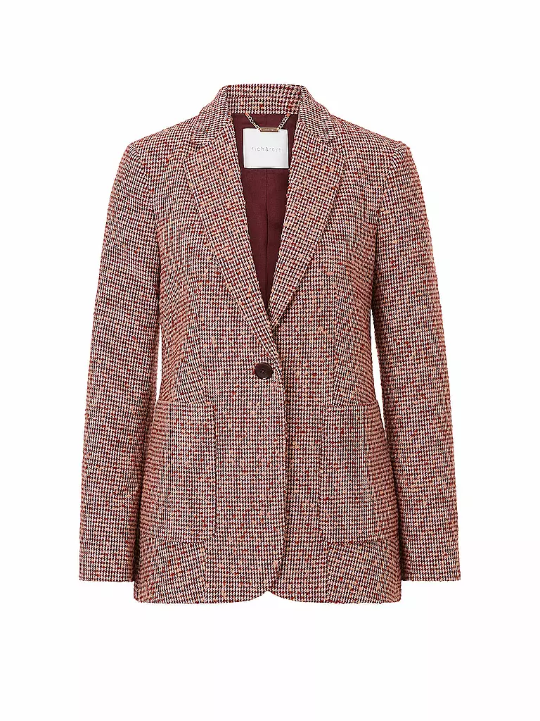 RICH & ROYAL | Blazer  | dunkelrot