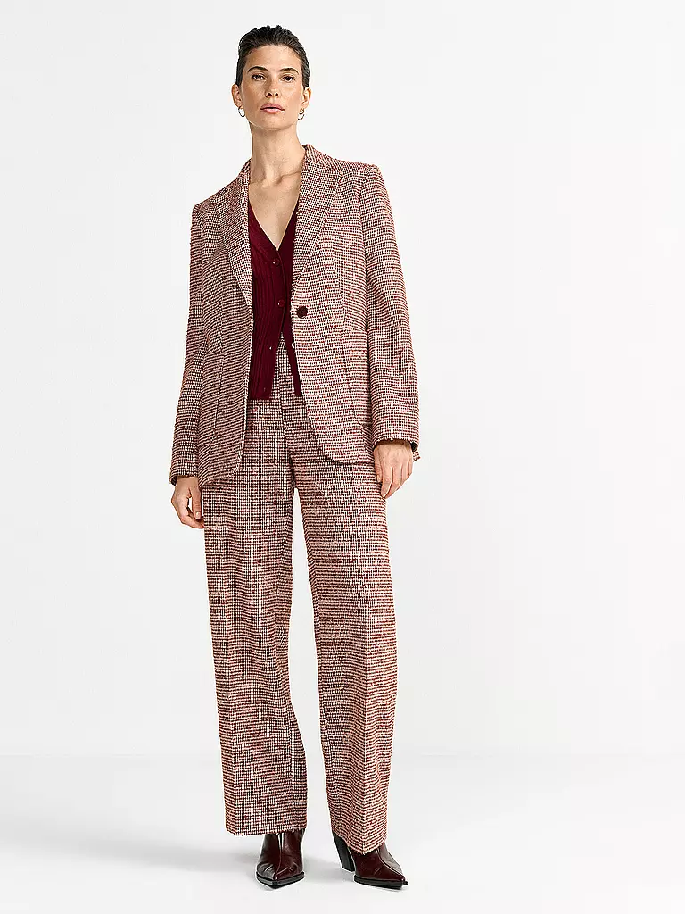 RICH & ROYAL | Blazer  | dunkelrot