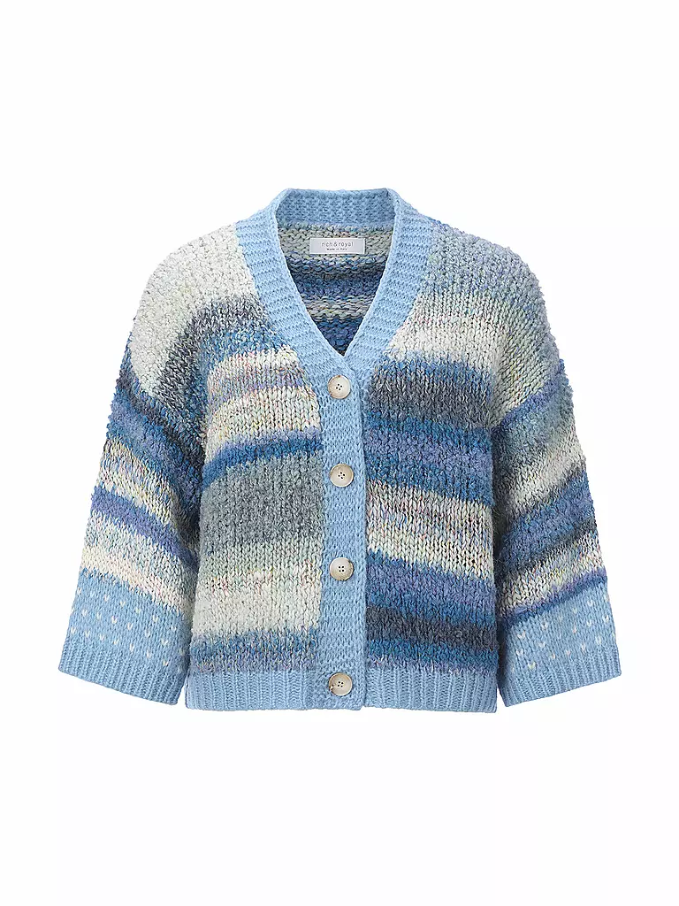 RICH & ROYAL | Cardigan | blau