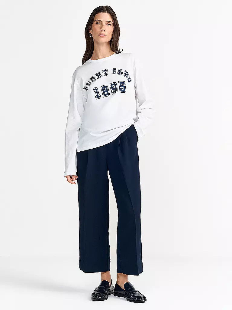 RICH & ROYAL | Langarmshirt  | weiss