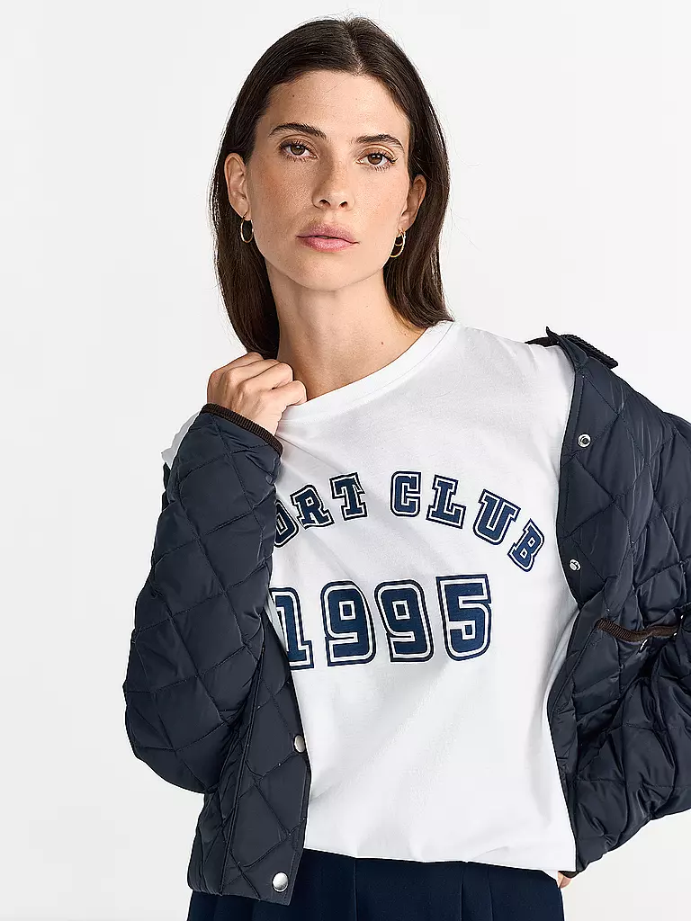 RICH & ROYAL | Langarmshirt  | weiss