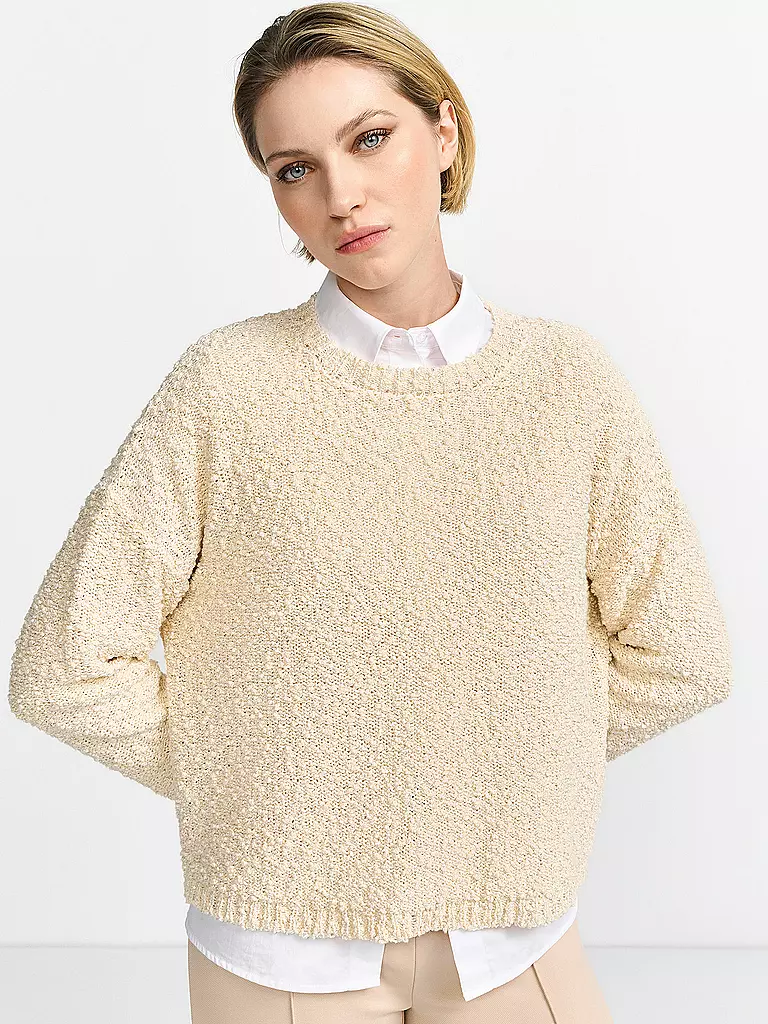 RICH & ROYAL | Pullover  | creme
