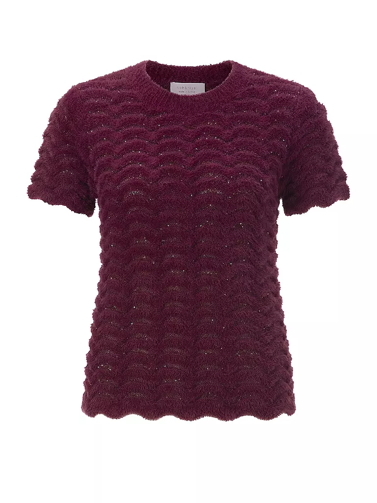 RICH & ROYAL | T-Shirt  | dunkelrot