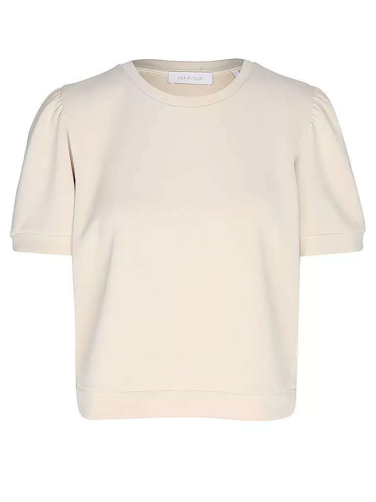 RICH & ROYAL | T-Shirt  | beige