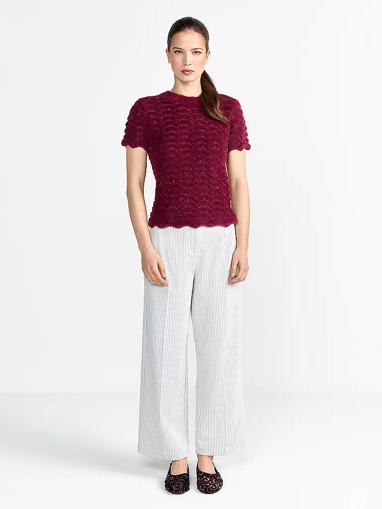 RICH & ROYAL | T-Shirt  | dunkelrot