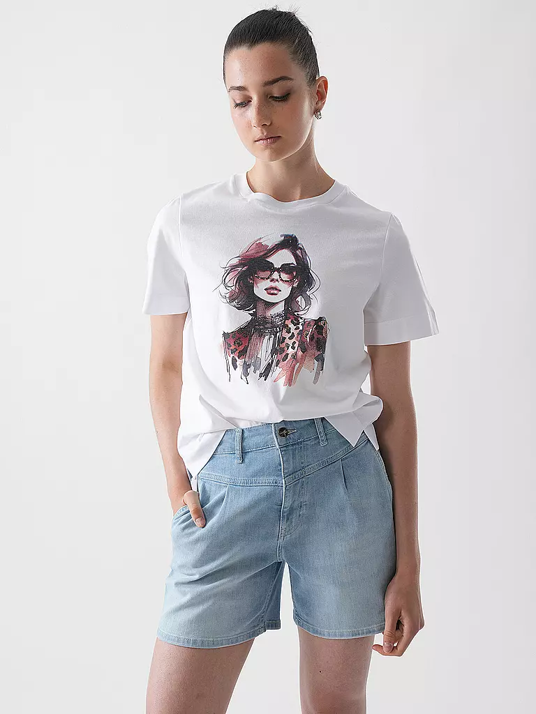 RICH & ROYAL | T-Shirt | weiss