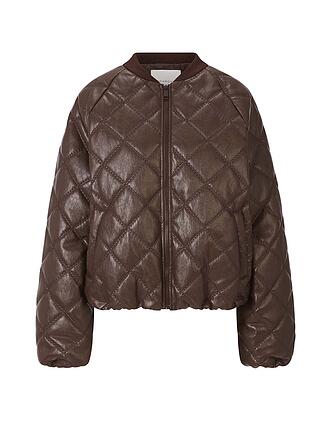 RICHROYAL | Jacke in Lederoptik 