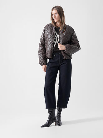 RICHROYAL | Jacke in Lederoptik 