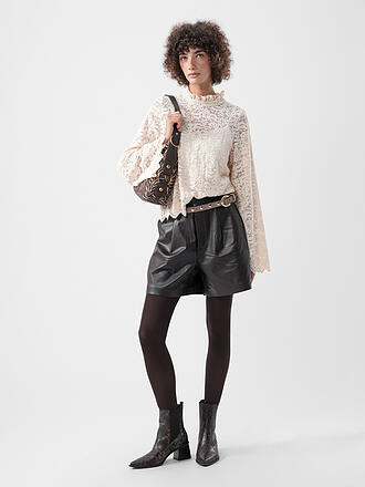 RICHROYAL | Shorts in Lederoptik 