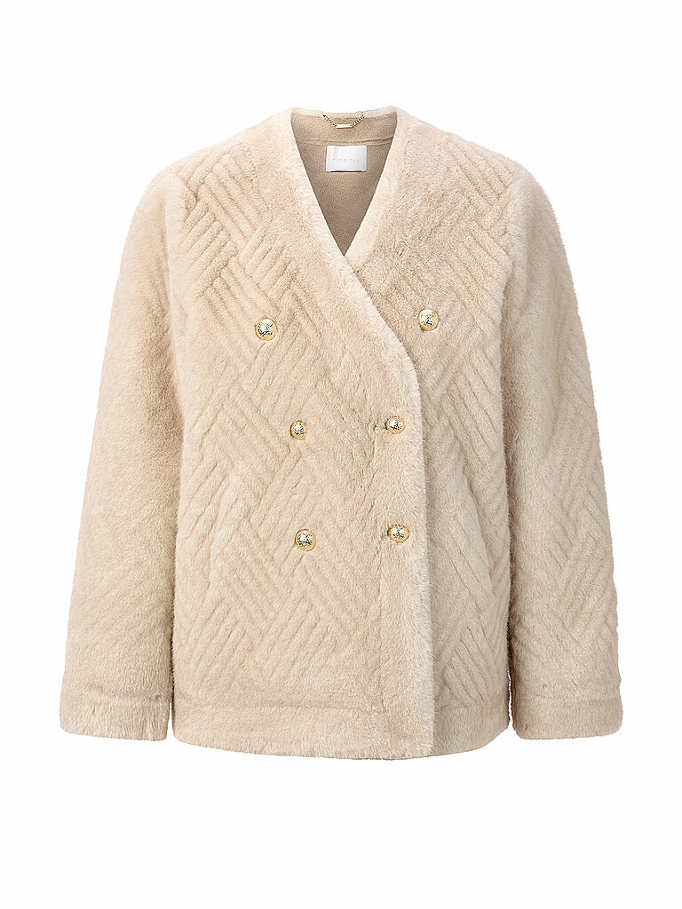 RICHROYAL Jacke in Felloptik – RICHROYAL