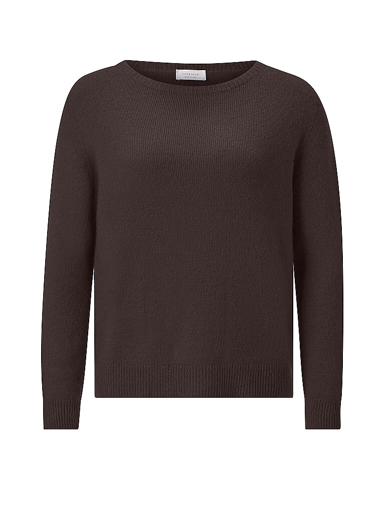 RICHROYAL Pullover  braun | S – RICHROYAL