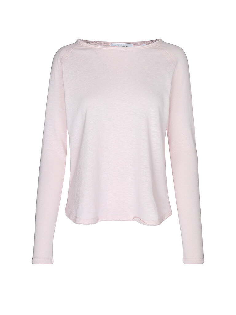 RICHROYAL Langarmshirt rosa | L