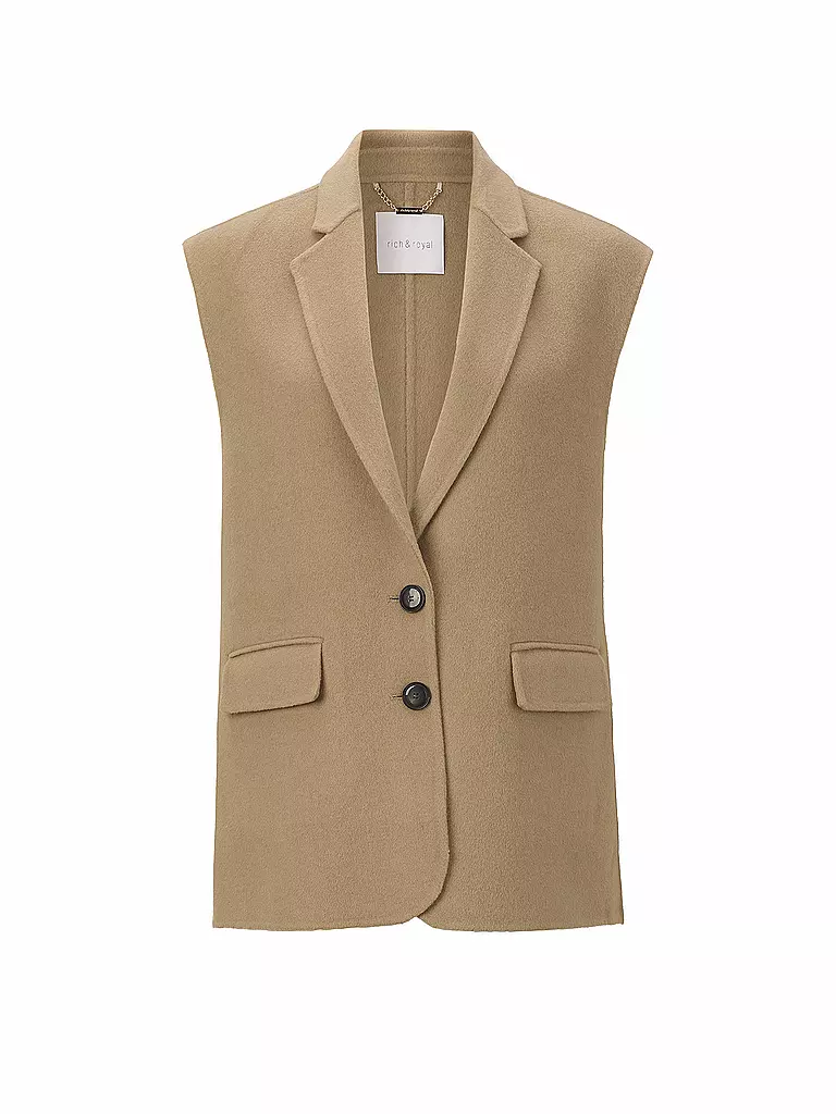 RICHROYAL | Gilet  | Camel