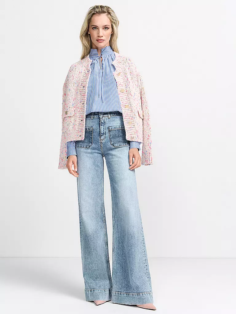 RICHROYAL | Jeans Wide Leg  | Blau