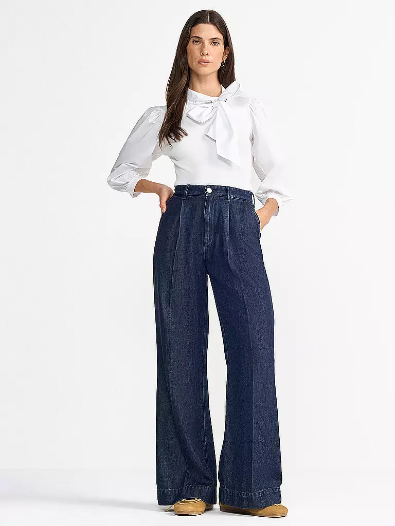 RICHROYAL | Jeans Wide Leg  | Dunkelblau