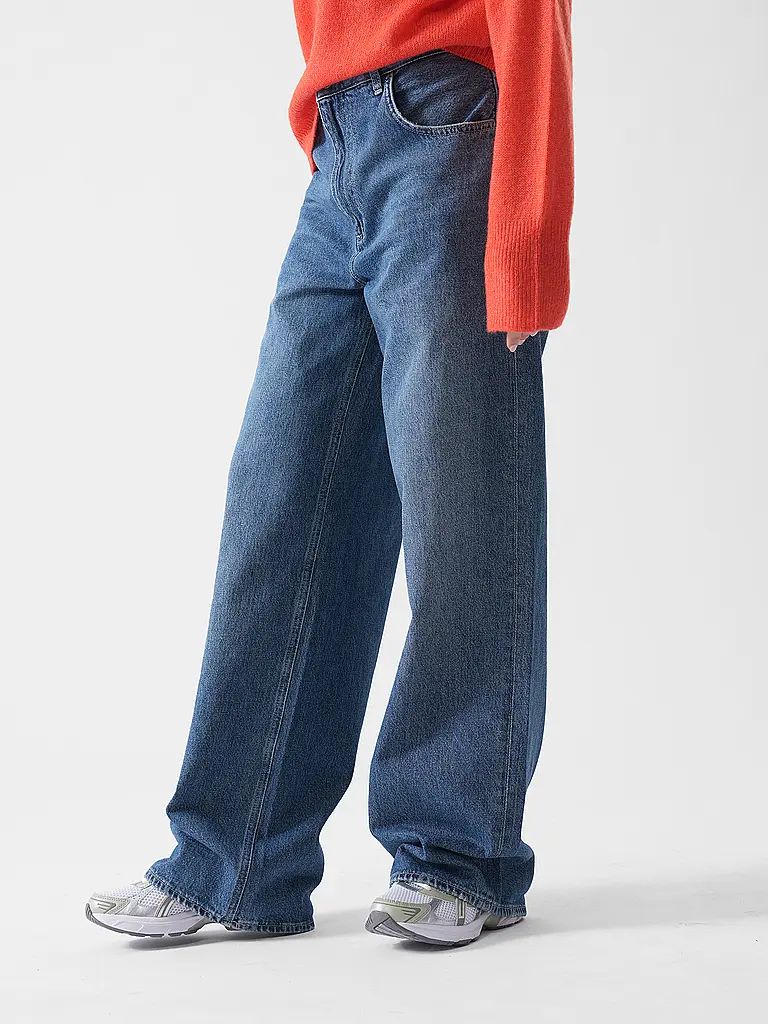 RICHROYAL | Jeans Wide Leg  | Blau