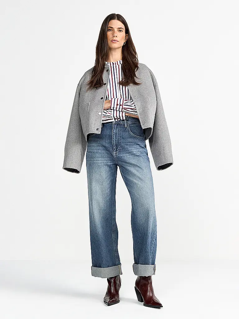 RICHROYAL | Jeans Wide Leg  | Blau