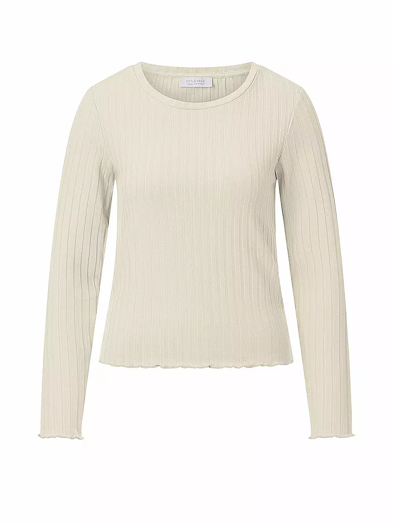 RICHROYAL | Langarmshirt  | Creme