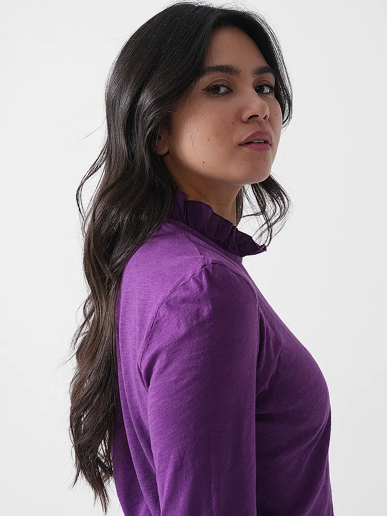 RICHROYAL | Langarmshirt  | Lila