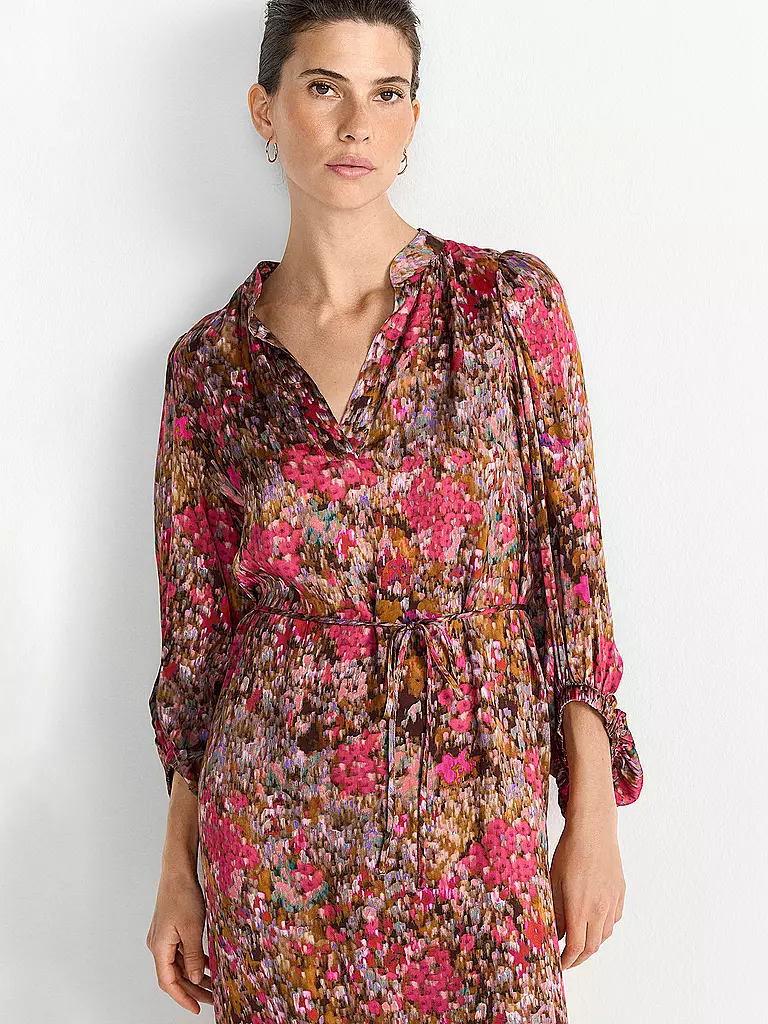 RICHROYAL | Midikleid  | Dunkelrot