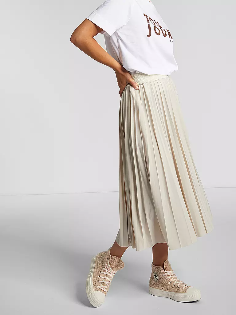 RICHROYAL | Plisseerock | Beige