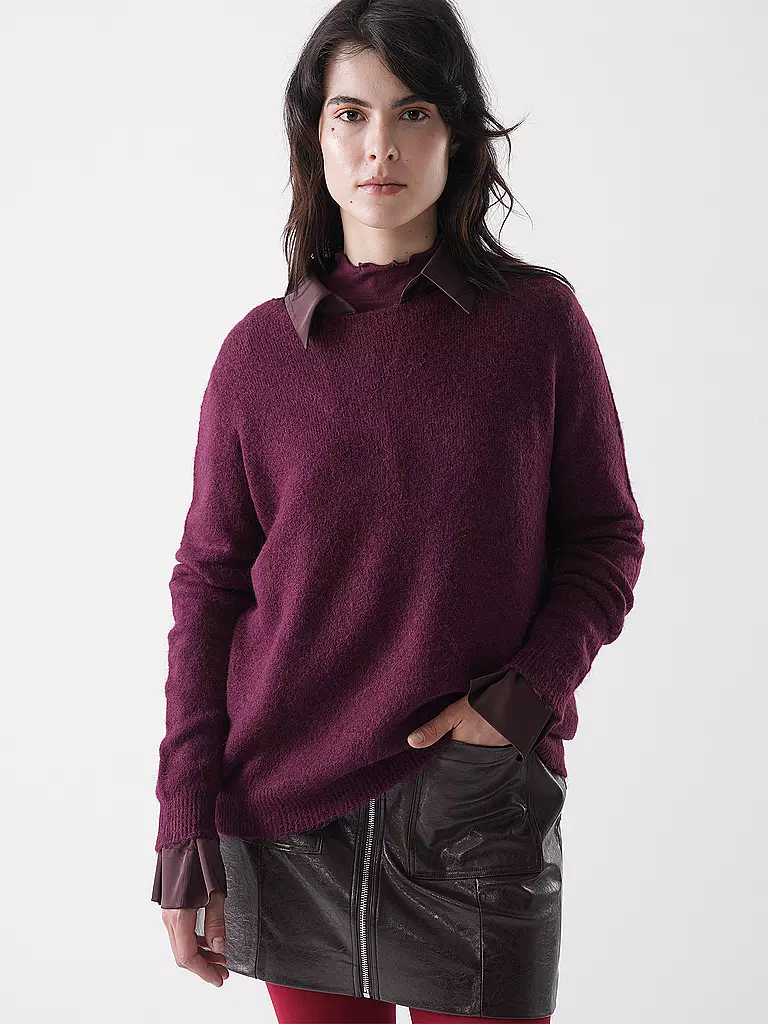 RICHROYAL | Pullover  | Dunkelrot