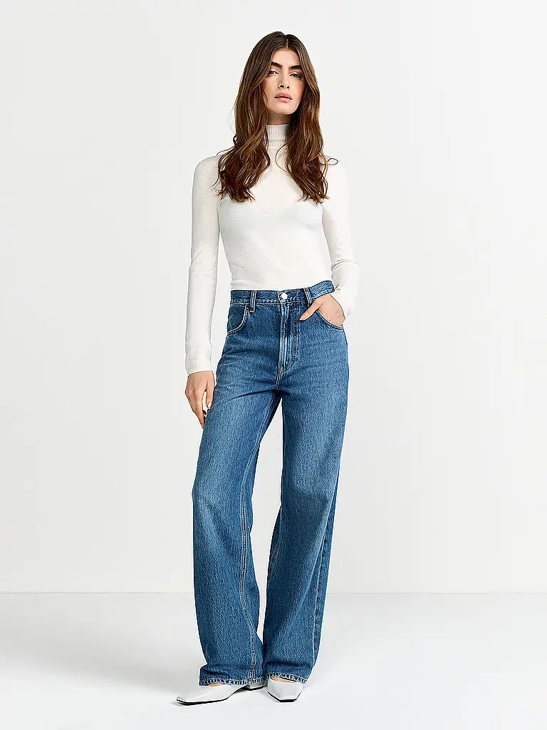 RICHROYAL | Rollkragenpullover  | Creme