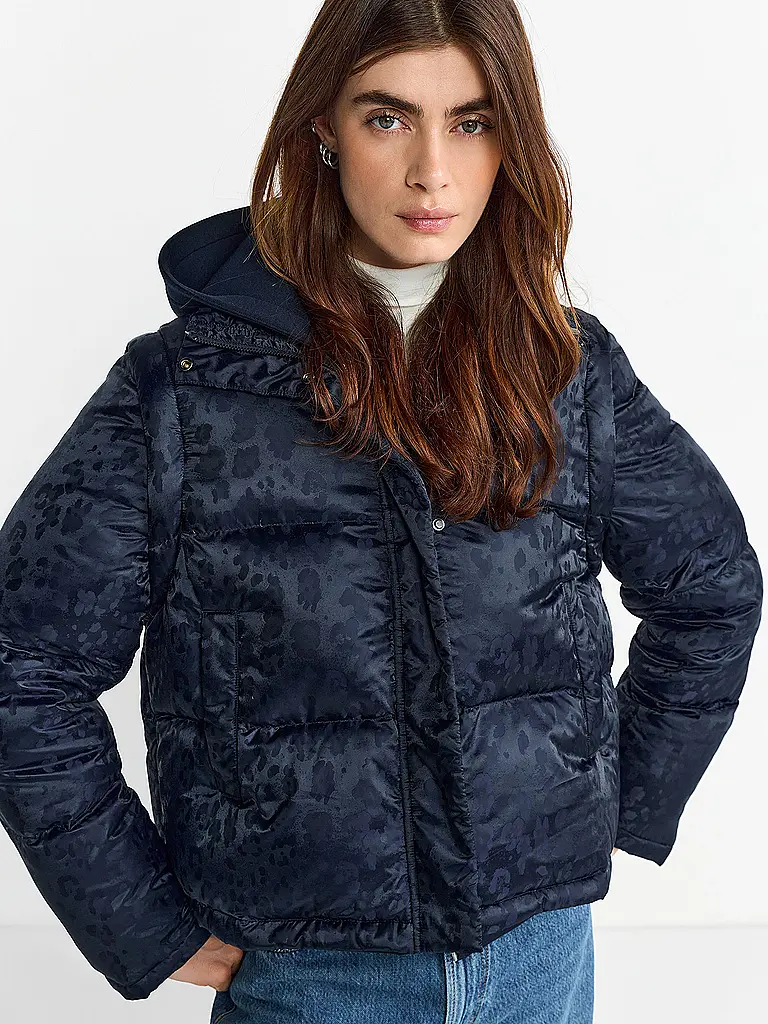 RICHROYAL | Steppjacke | Dunkelblau