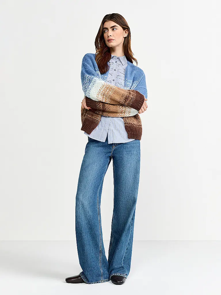 RICHROYAL | Strickjacke  | Blau