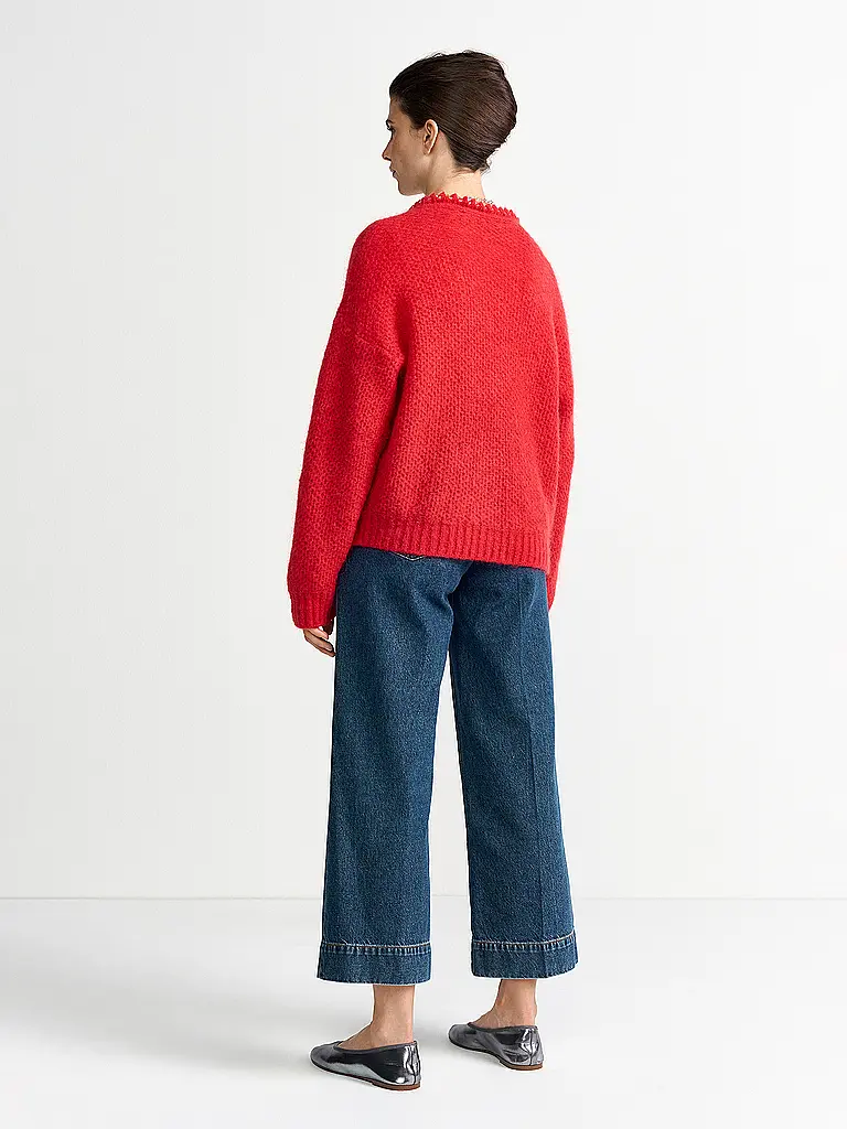 RICHROYAL | Strickjacke | Rot