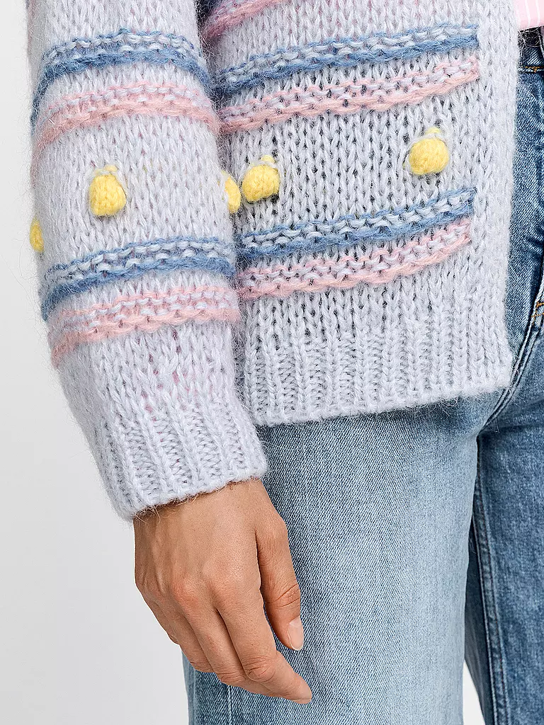 RICHROYAL | Strickjacke | Hellblau