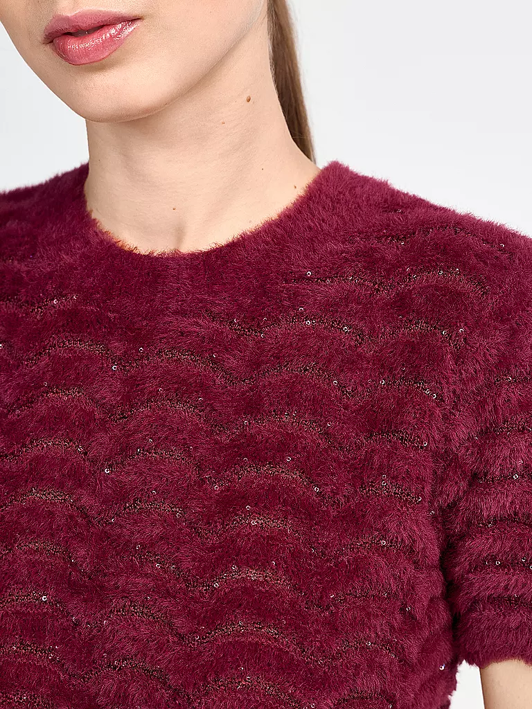 RICHROYAL | T-Shirt  | Dunkelrot