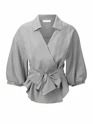 RICHROYAL | Wickelbluse  | Grau