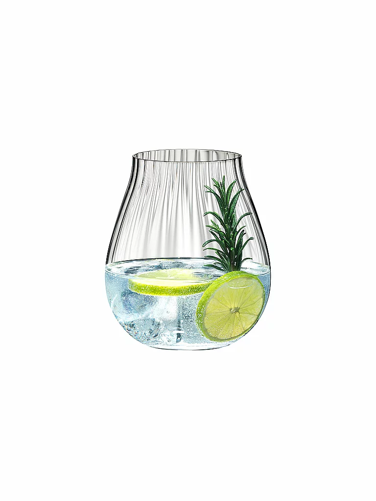 Riedel Set Of 4 Optic Gin Glasses