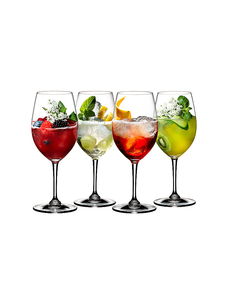 Riedel Transparent Glas 4Er Set Spritz Drinks Eg