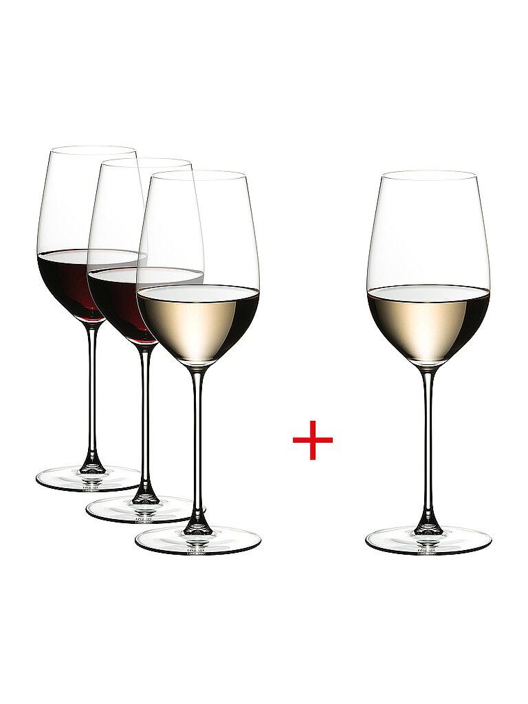 RIEDEL Weissweinglas Set 4tlg. VERITAS Riesling/Zinfandel – Riedel