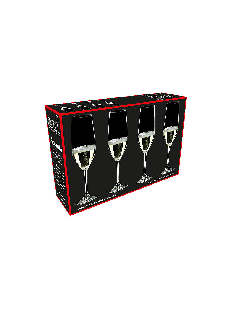 RIEDEL | Champagner Gläser Set 4er Accanto | transparent
