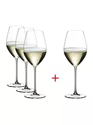 RIEDEL | Champagnerglas Set 4tlg. VERITAS  | Transparent