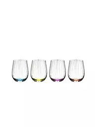 RIEDEL | Glas 4er Set Happy Optical O 344ml | bunt