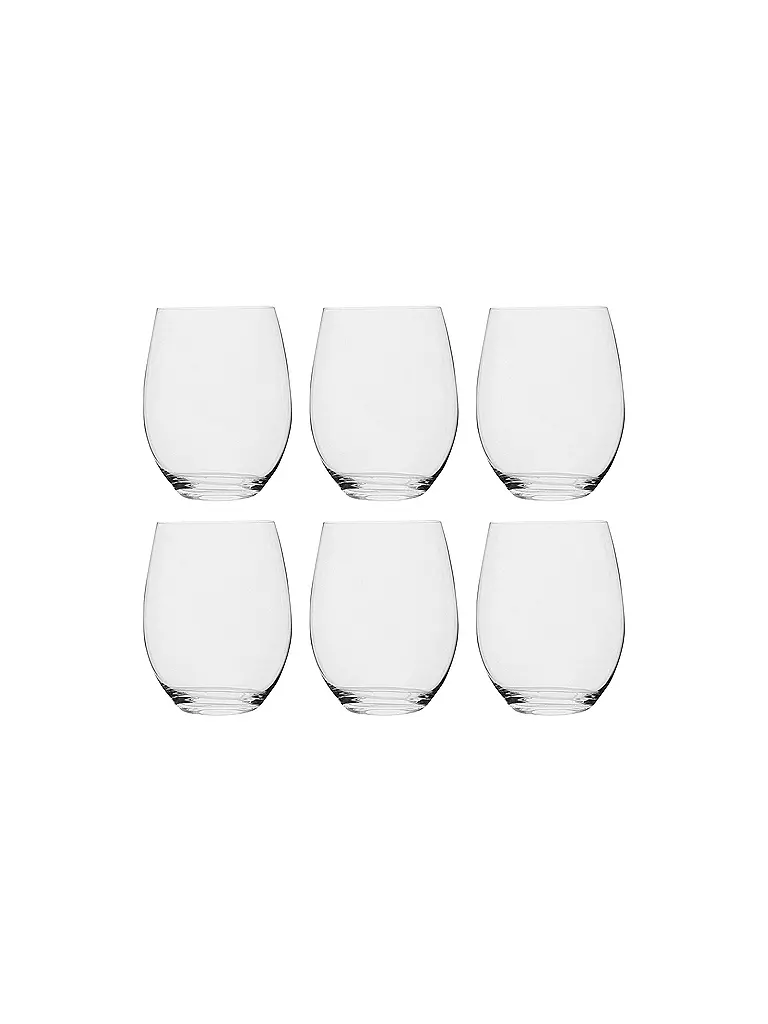 RIEDEL | Rotweinglas - Wein Tumbler 6-er Set Cabernet Sauvignon / Merlot  | transparent