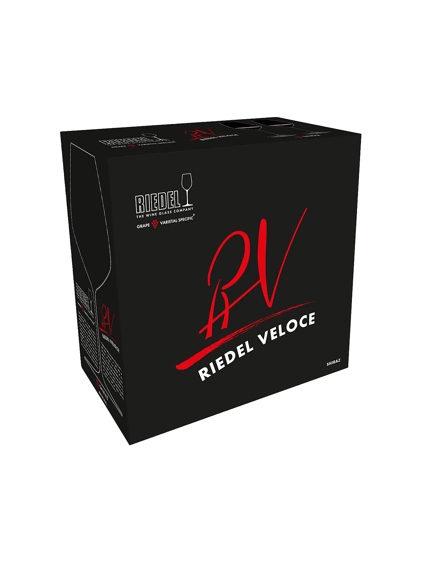 RIEDEL | Rotweinglas 2er Set VELOCE Syrah / Shiraz | transparent