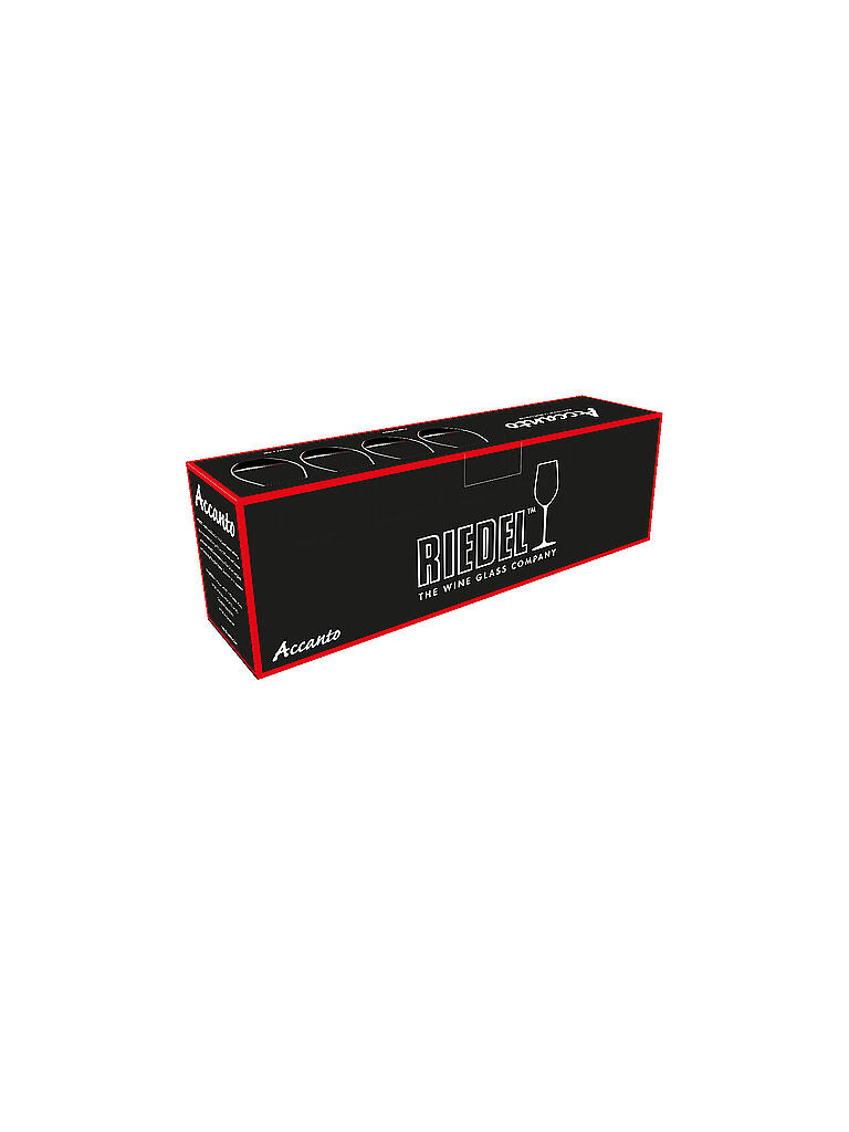 RIEDEL | Rotweinglas 4er Set ACCANTO WINE TUMBLER | transparent